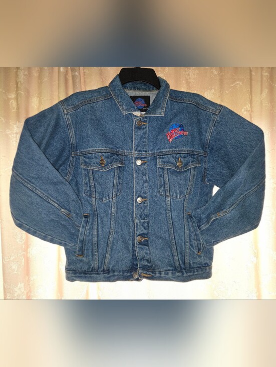 planet hollywood Jackets & Blazers - Vintage Planet Hollywood Embroidered Denim Jacket- Key West